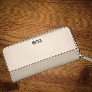 Kate Spade Cream Leather Wallet